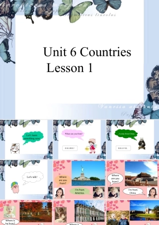 （人教新起点）四年级英语下册Unit 6 Countries Lesson 1 课件 2.ppt