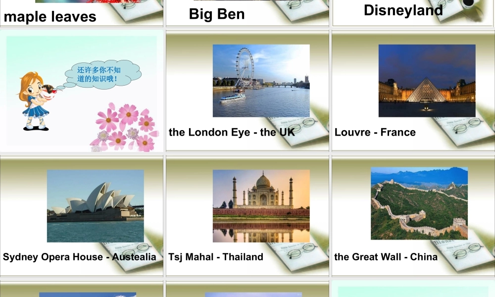 （人教新起点）四年级英语下册Unit 6 Countries Lesson 2 课件 1.ppt