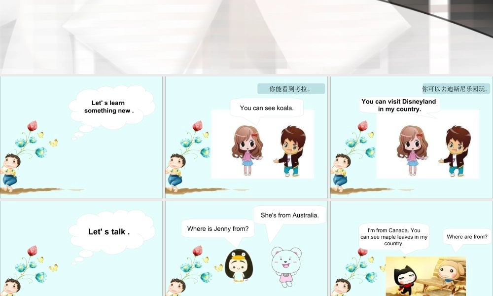 （人教新起点）四年级英语下册Unit 6 Countries Lesson 2 课件 2.ppt