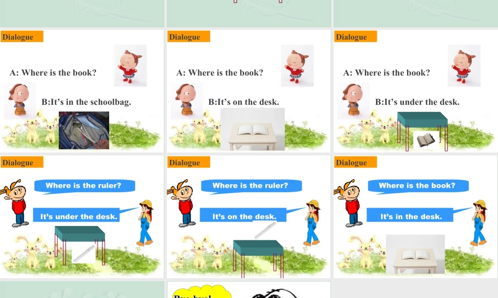 人教（新起点）一年级下册 Unit 1 Classroom Lesson 2 课件 2.ppt