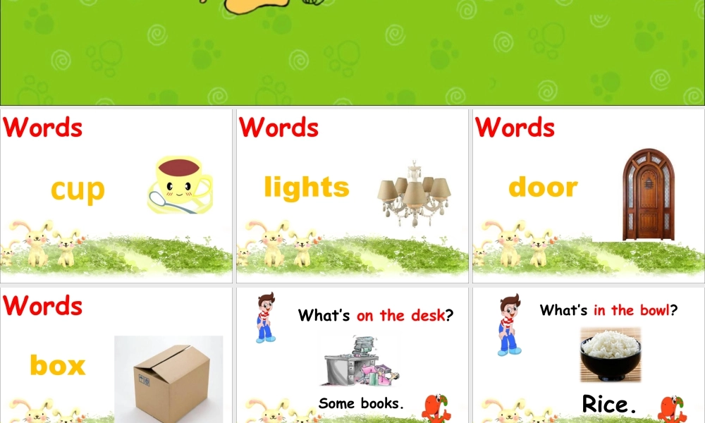 人教（新起点）一年级下册 Unit 2 Room Lesson 3 课件 1.ppt