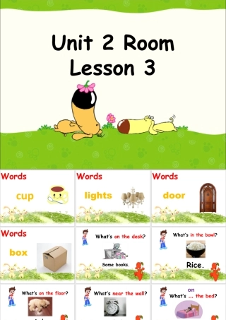 人教（新起点）一年级下册 Unit 2 Room Lesson 3 课件 1.ppt