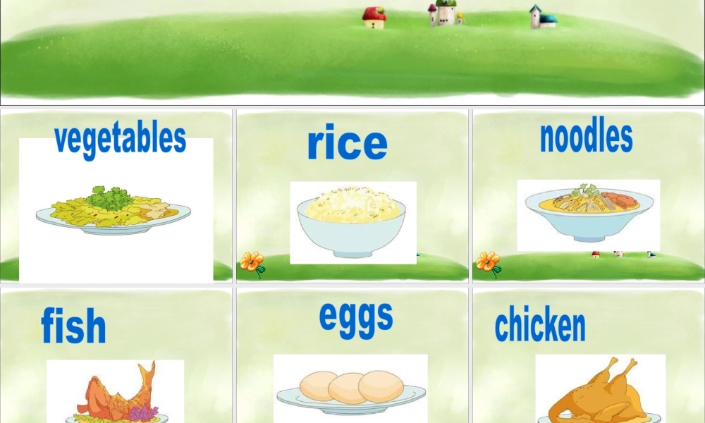 人教（新起点）一年级下册 Unit 4 Food Lesson 1 课件 1.ppt