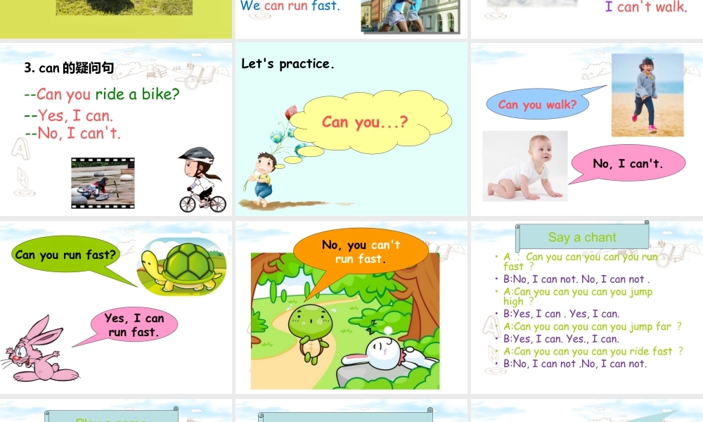 人教（新起点）英语二年级下册 Unit 1 Playtime Lesson 2 课件 2.ppt