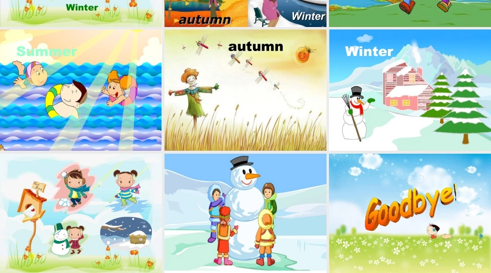 人教（新起点）英语二年级下册 Unit 3 Seasons Lesson 1 课件3.ppt