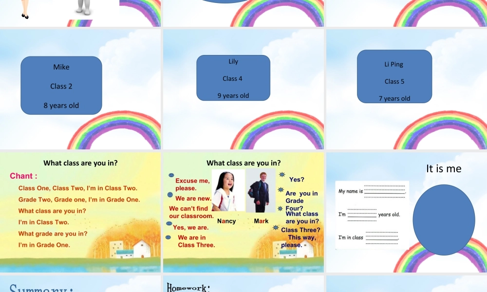 人教（新起点）英语三年级上册 Unit 1 Myself Lesson 3 课件 1.ppt