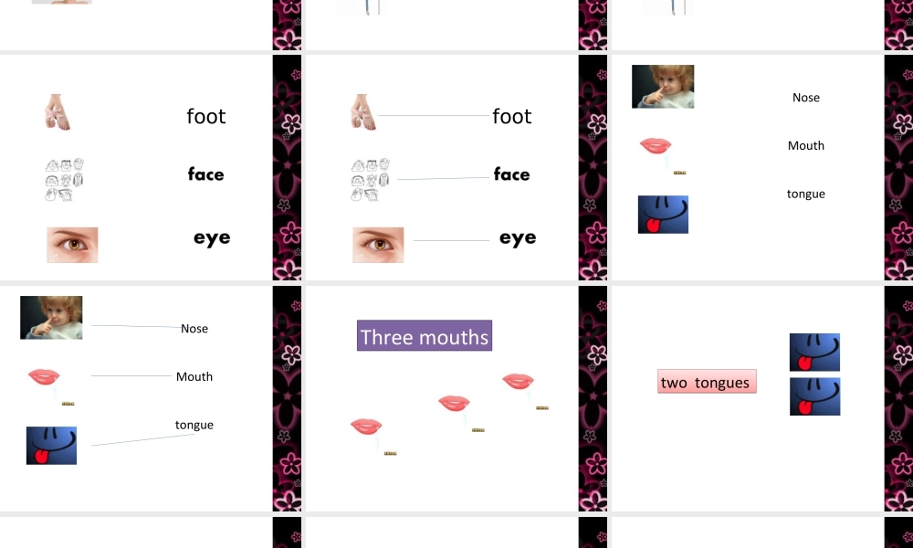 人教（新起点）英语三年级上册 Unit 2 My body Lesson 1 课件.ppt