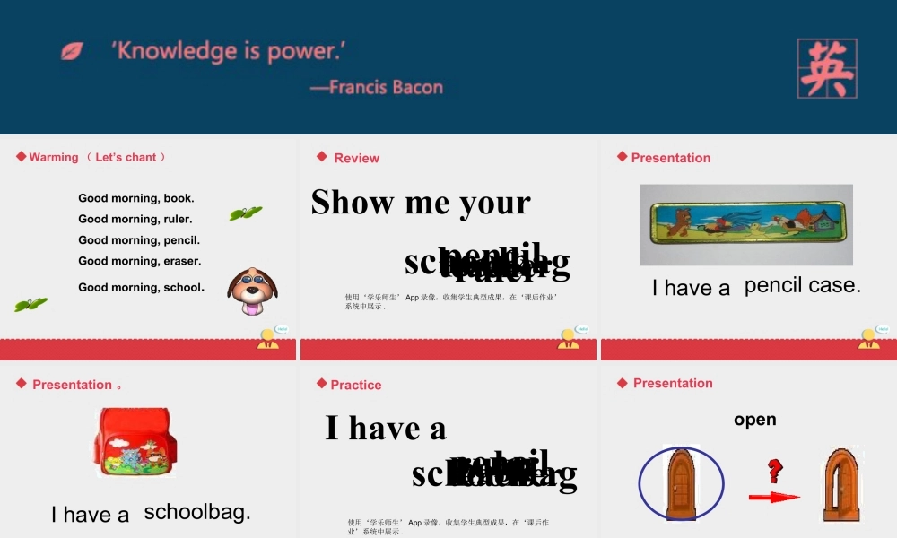 人教版新起点1年级上unit 1 课件 第2课时.ppt