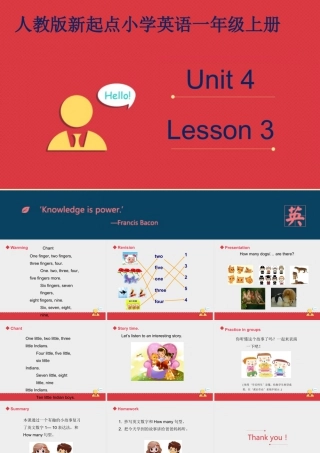 人教版新起点1年级上unit 4 第3课时.ppt