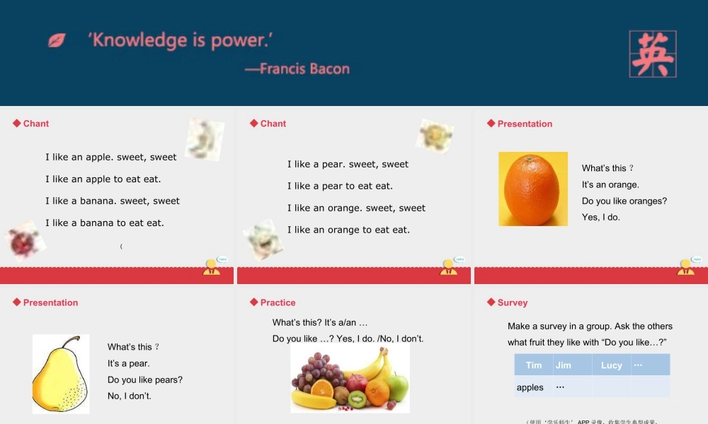 人教版新起点1年级上unit 6 第2课时.ppt