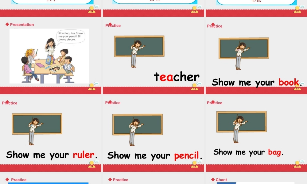 人教版新起点1年级上unit1 课件 第1课时.ppt