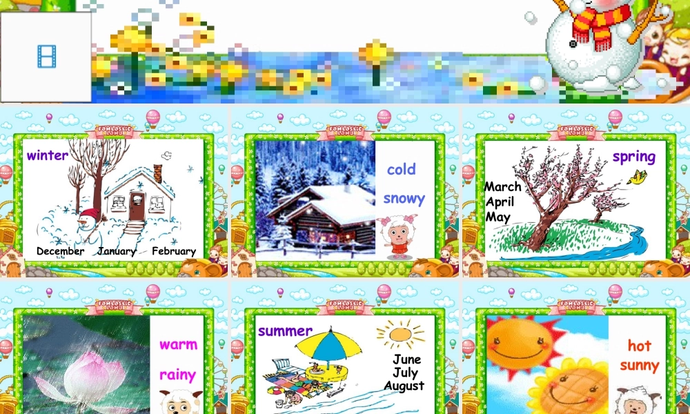 人教版新起点英语二年级下册：Unit 10 Weather （2）课件（共15张PPT）.ppt