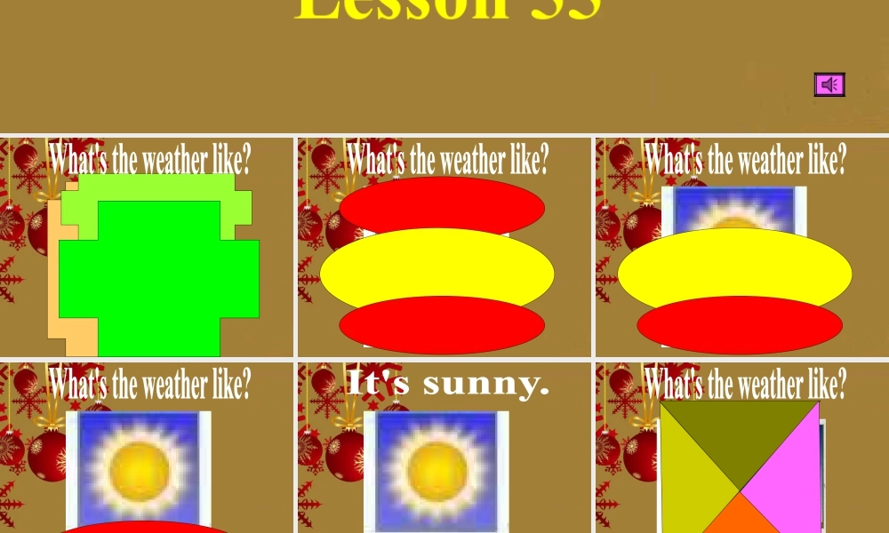 人教版新起点英语二年级下册：Unit 10 Weather （4）课件（共28张PPT）.ppt