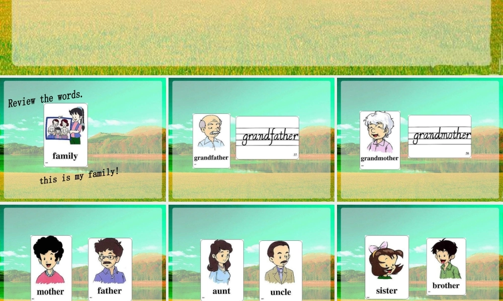 人教版新起点英语三年级下册：Unit 16 Revision （2）课件（共13张PPT）.ppt