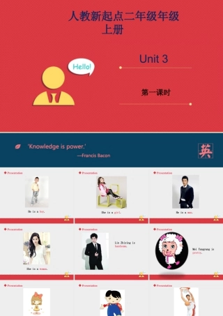 人教新起点二年级上Unit3课件第1课时.ppt