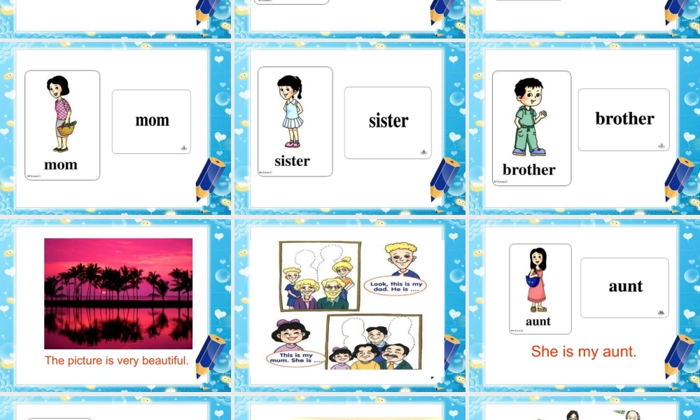 人教新起点小学英语二年级上册《Unit 4 Revision》ppt课件.ppt