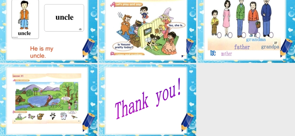 人教新起点小学英语二年级上册《Unit 4 Revision》ppt课件.ppt