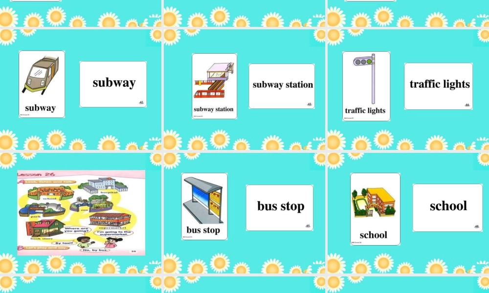 人教新起点小学英语二年级上册《Unit 5 Streets》ppt课件.ppt