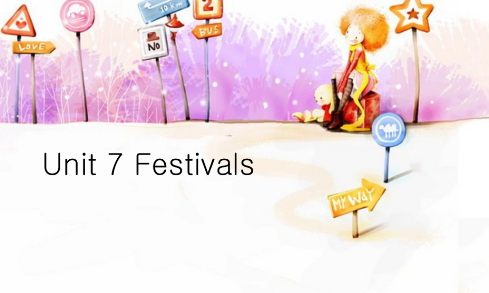 英语二年级上人教版(新起点)《Unit 7 Festivals》课件.ppt