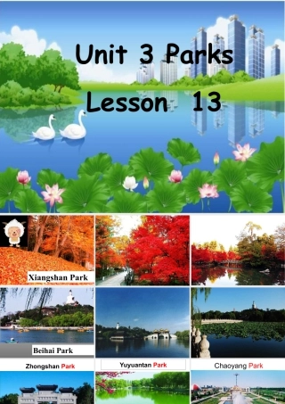 英语二年级上人教版(新起点)park.ppt