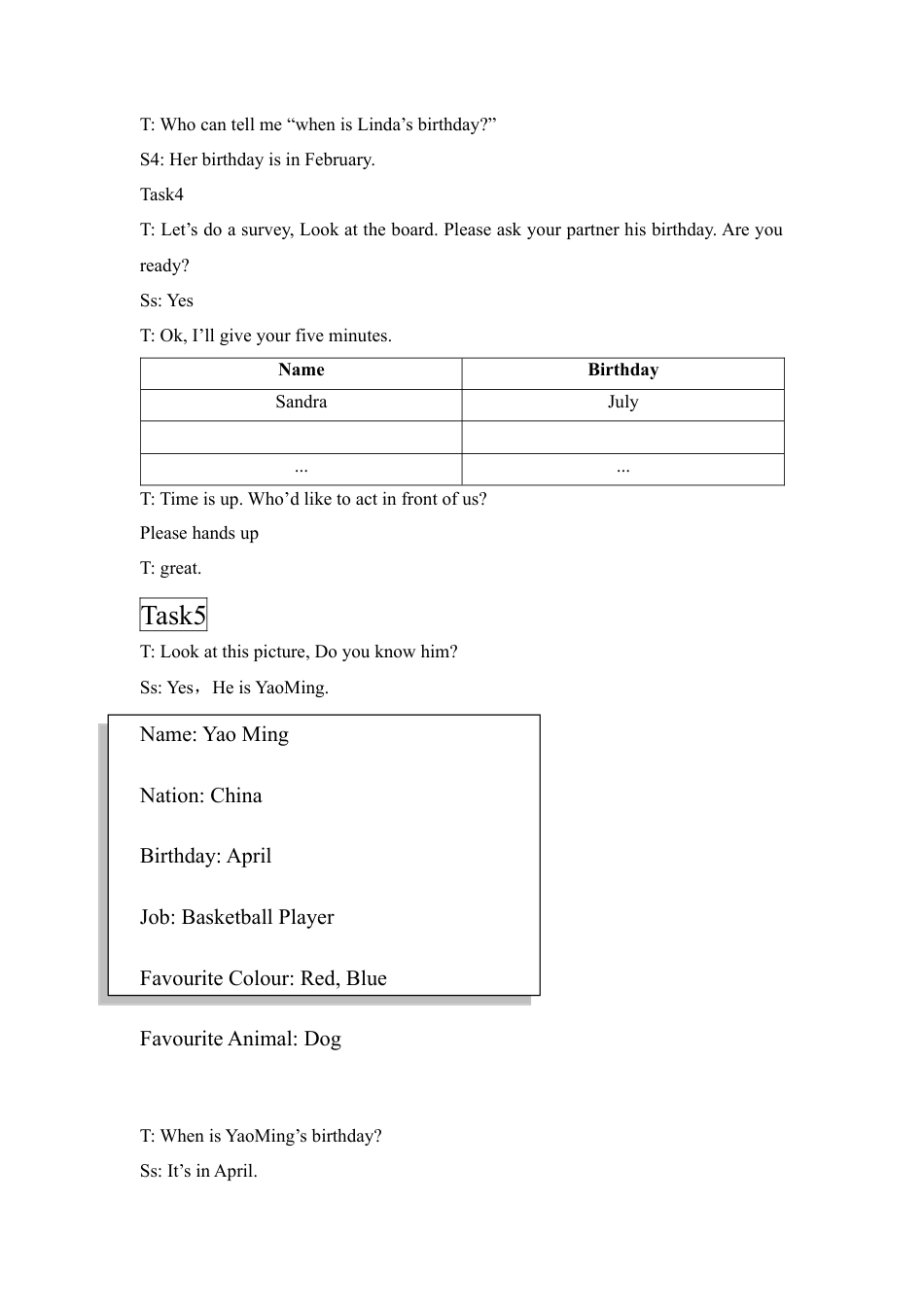 四年级上册英语教案-Unit 1 When is your birthday2  join in 外研剑桥英语.docx_第3页