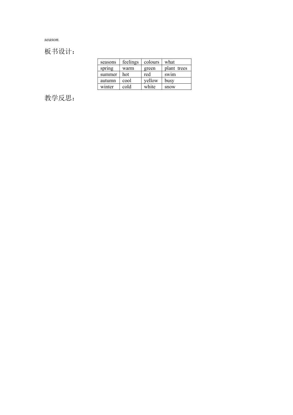 外研版四年级英语上册-教学设计.doc.doc_第2页