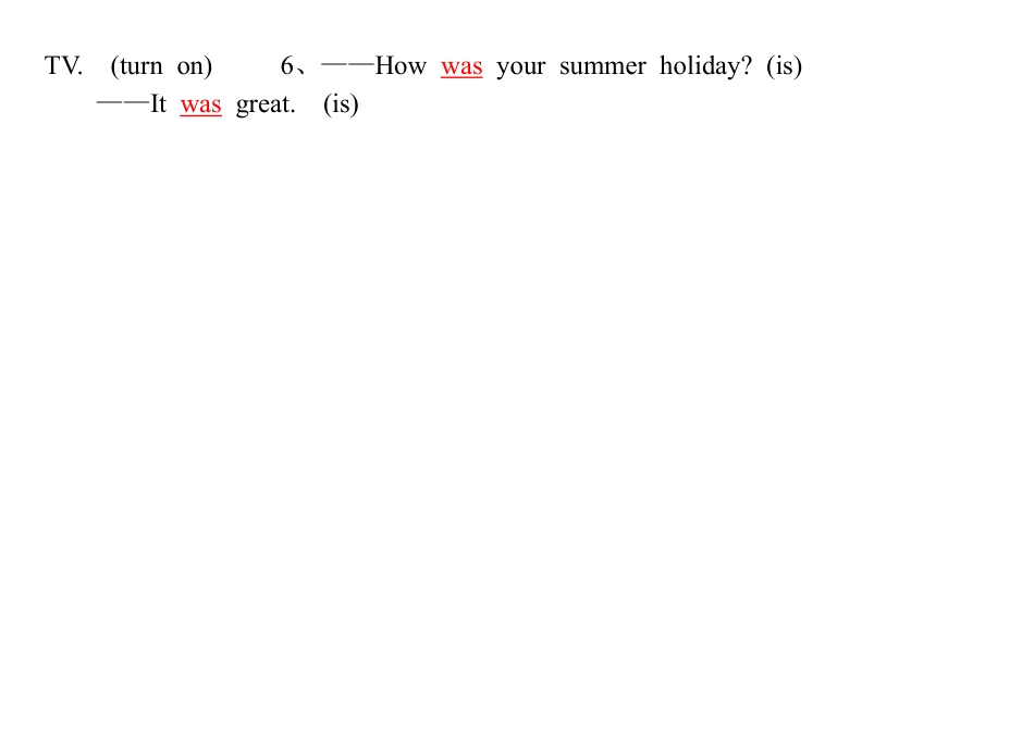 外研版小学英语六年级上-Starter unit 同步练习2.doc_第3页
