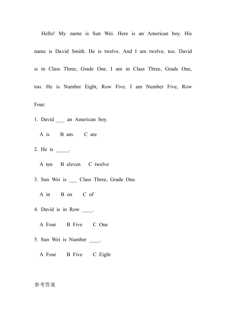 五年级下册英语一课一练-Revision 2 （2） Join in外研剑桥（word，含答案）.docx_第2页