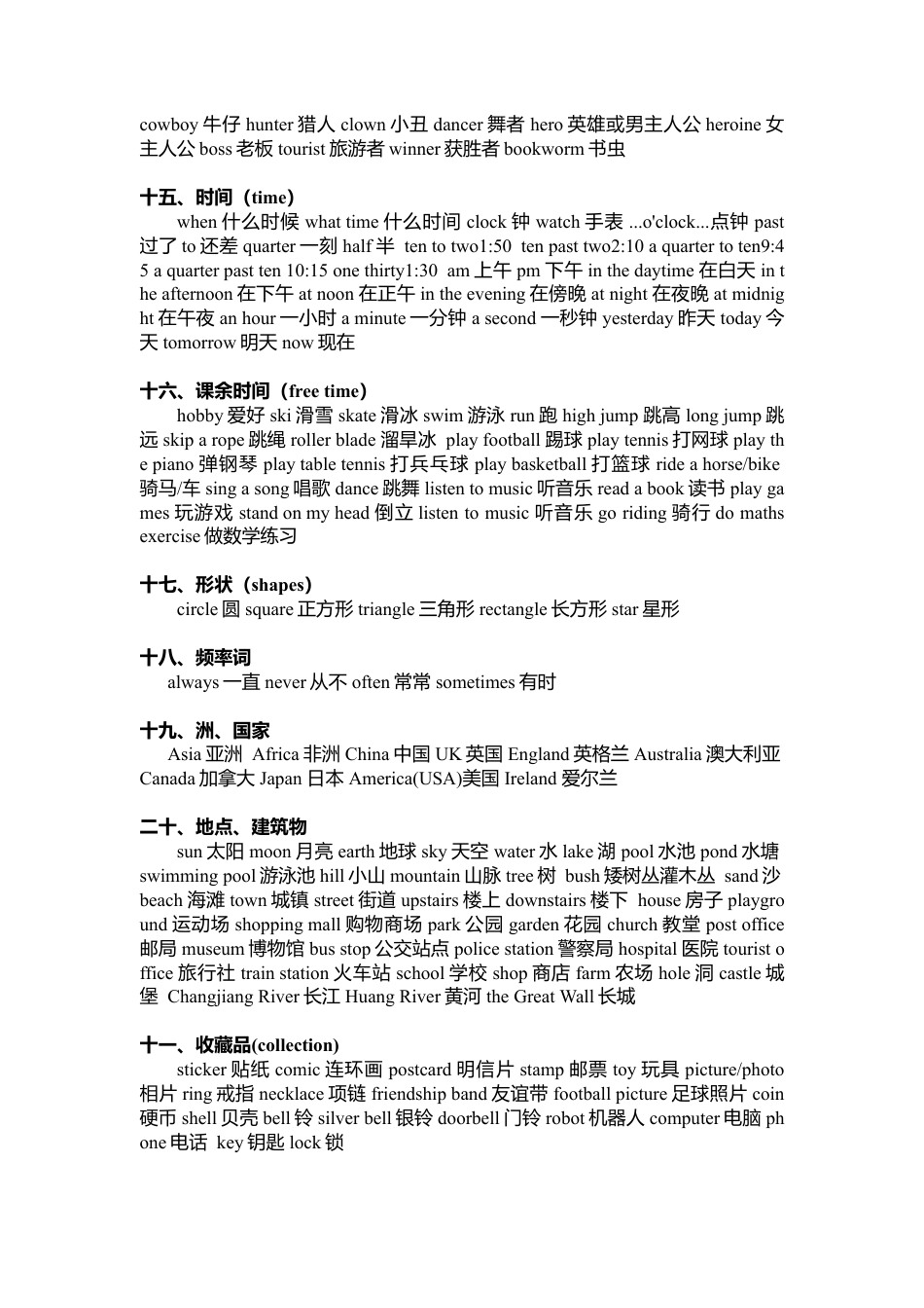 六年级单词分类复习.doc_第3页