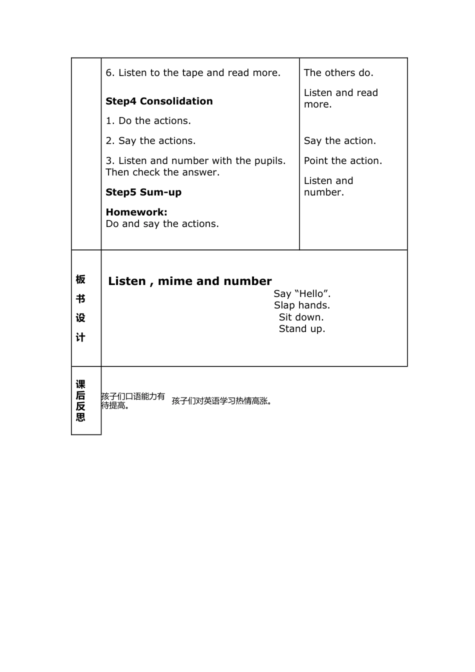 外研版三上Starter unit  Let’s begin教案（1个课时）.doc_第2页
