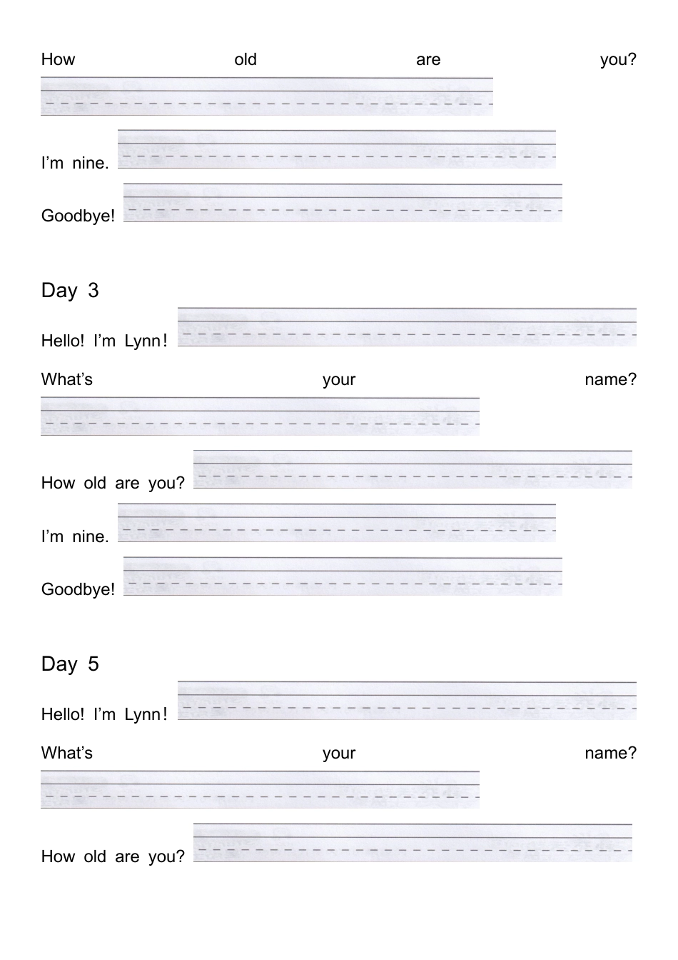 外研版小学英语三年级上册-Unit1A讲义+作业.docx_第2页