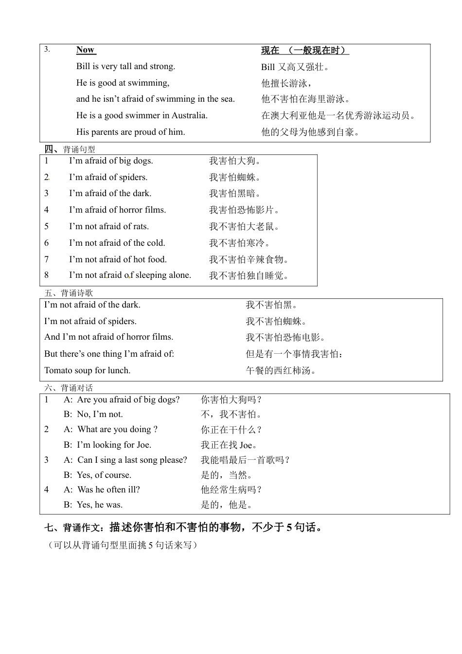 五年级下册英语单元知识梳理-Unit 6 Adventures Join in外研剑桥版.doc_第2页