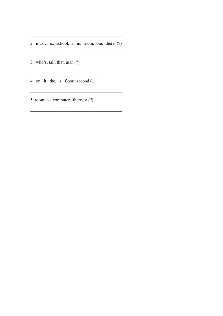 小学英语牛津译林版-Unit 2 A new student 习题 2.doc_第2页