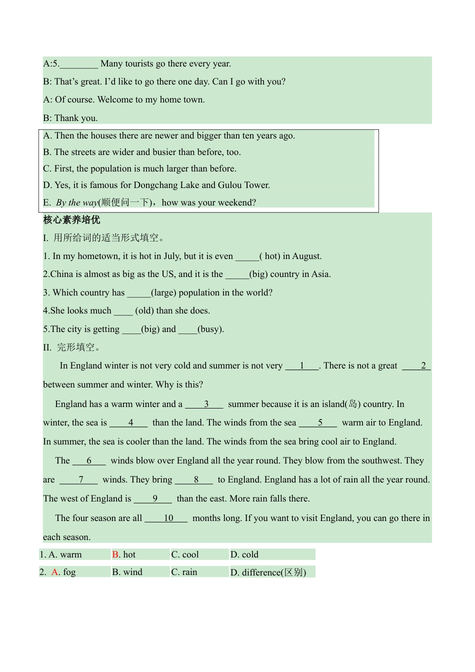 外研版Module 2---U3同步练习.docx_第3页