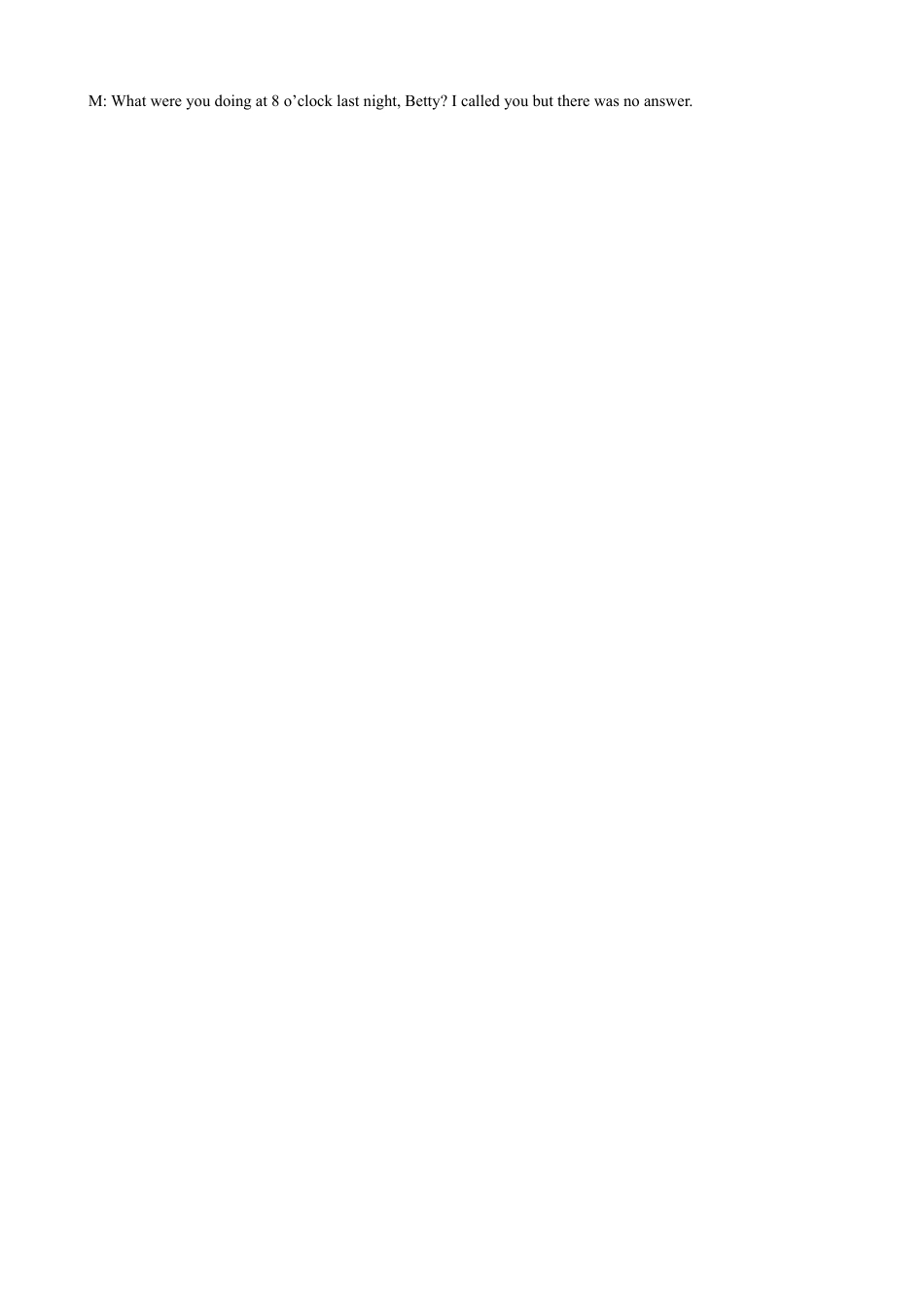 外研版八年级英语下册-试题-Module 5 Cartoons 话题5 美术与艺术：漫画（基础版） 录音稿+答案.docx_第3页