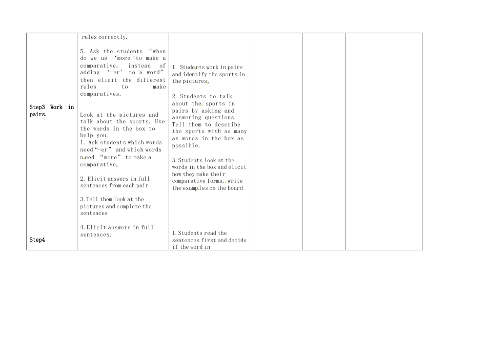 八年级英语上册 Module 3 Unit 3 Language in use教案.doc_第2页