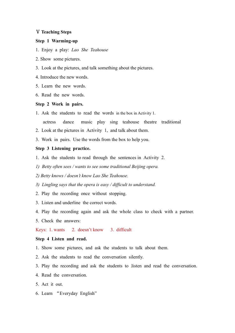 八年级英语上册教案：Module 5 Unit 1.doc_第3页