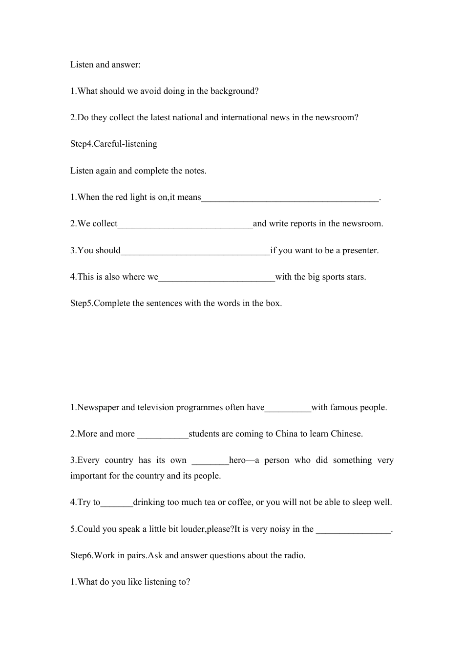 八年级英语下册Module10导学案（郑店）.doc_第3页