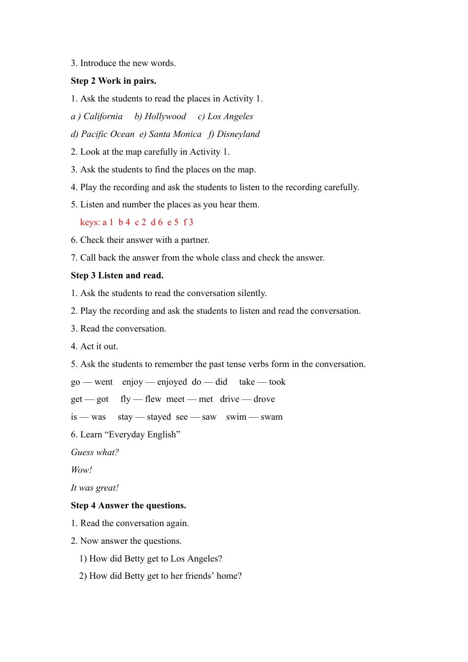 初中英语七下-教案-Module 10 A holiday journey.doc_第3页