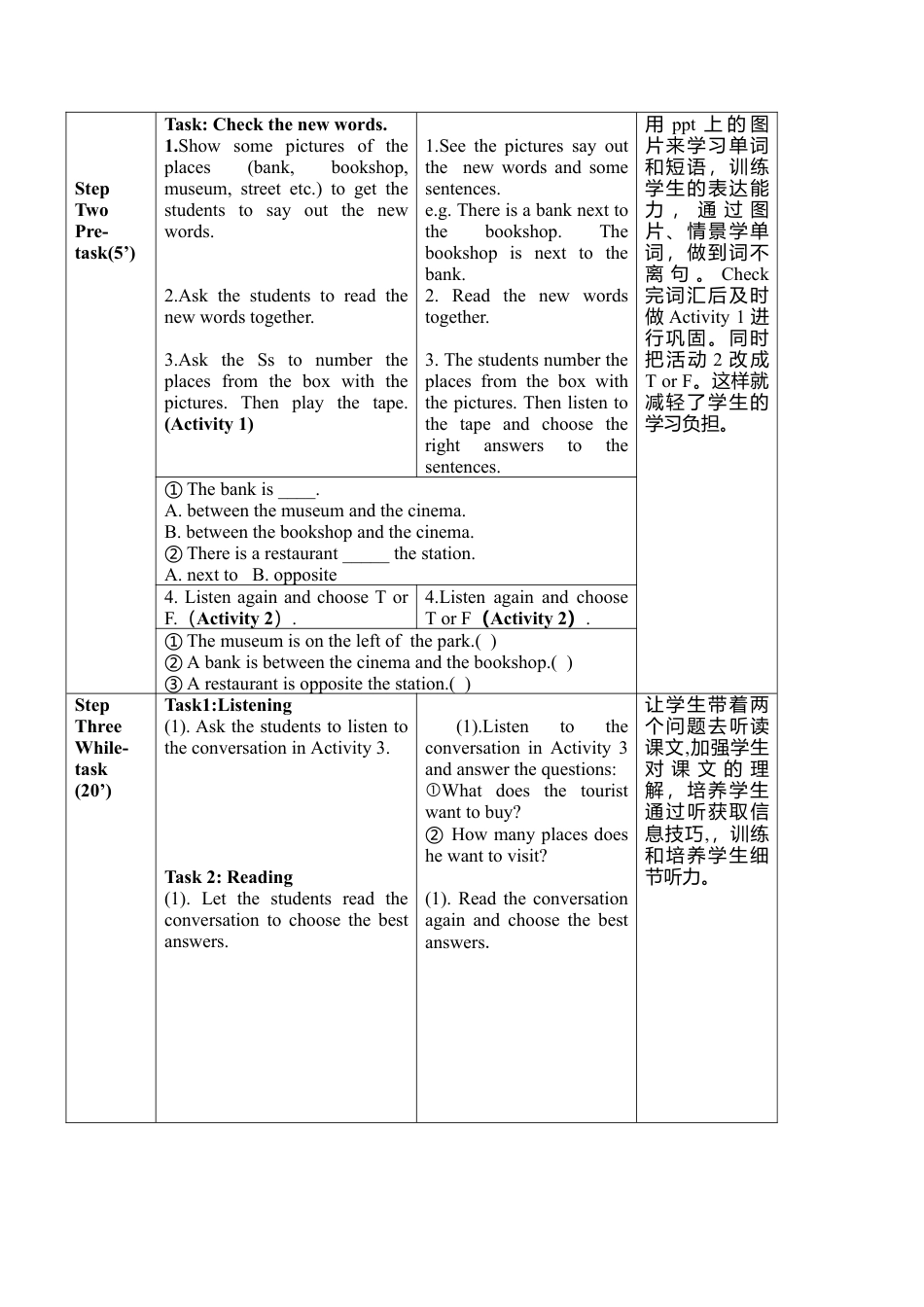初中英语七下-教案-Module6 Unit 1.doc_第3页