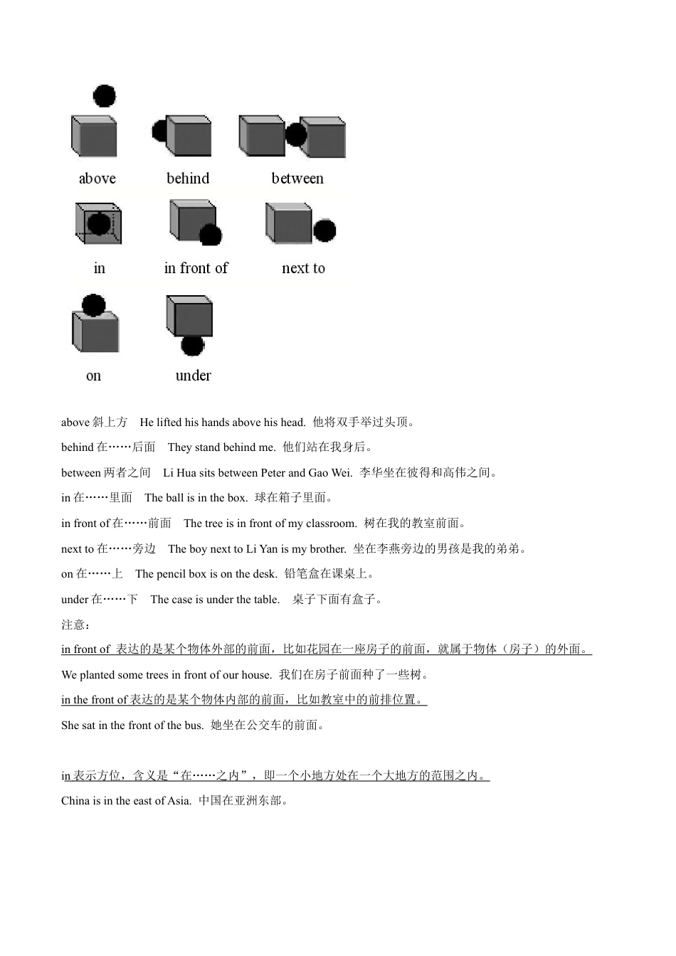 初中英语七下-试卷-Module 6 Around town Unit3 Language in use（原卷版）.docx_第2页