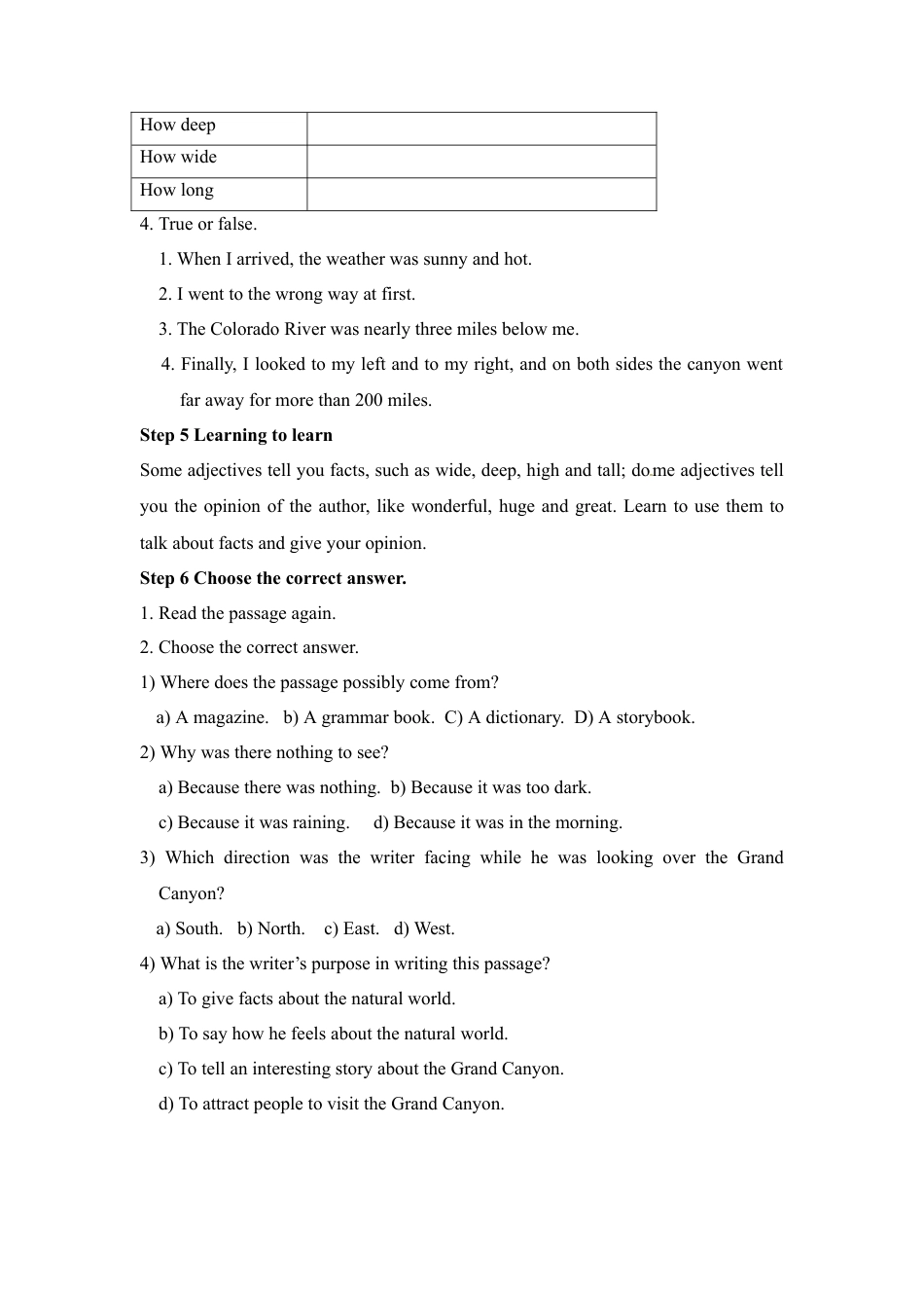 九年级英语上册：Module 1 Wonders of the world 教案2.doc_第2页