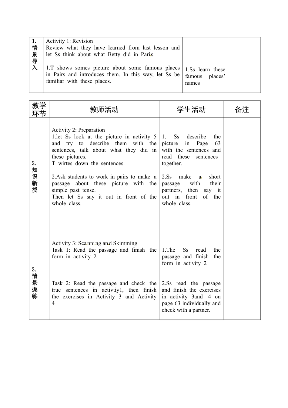 七年级英语下册教案：M10 unit2教案.doc_第2页