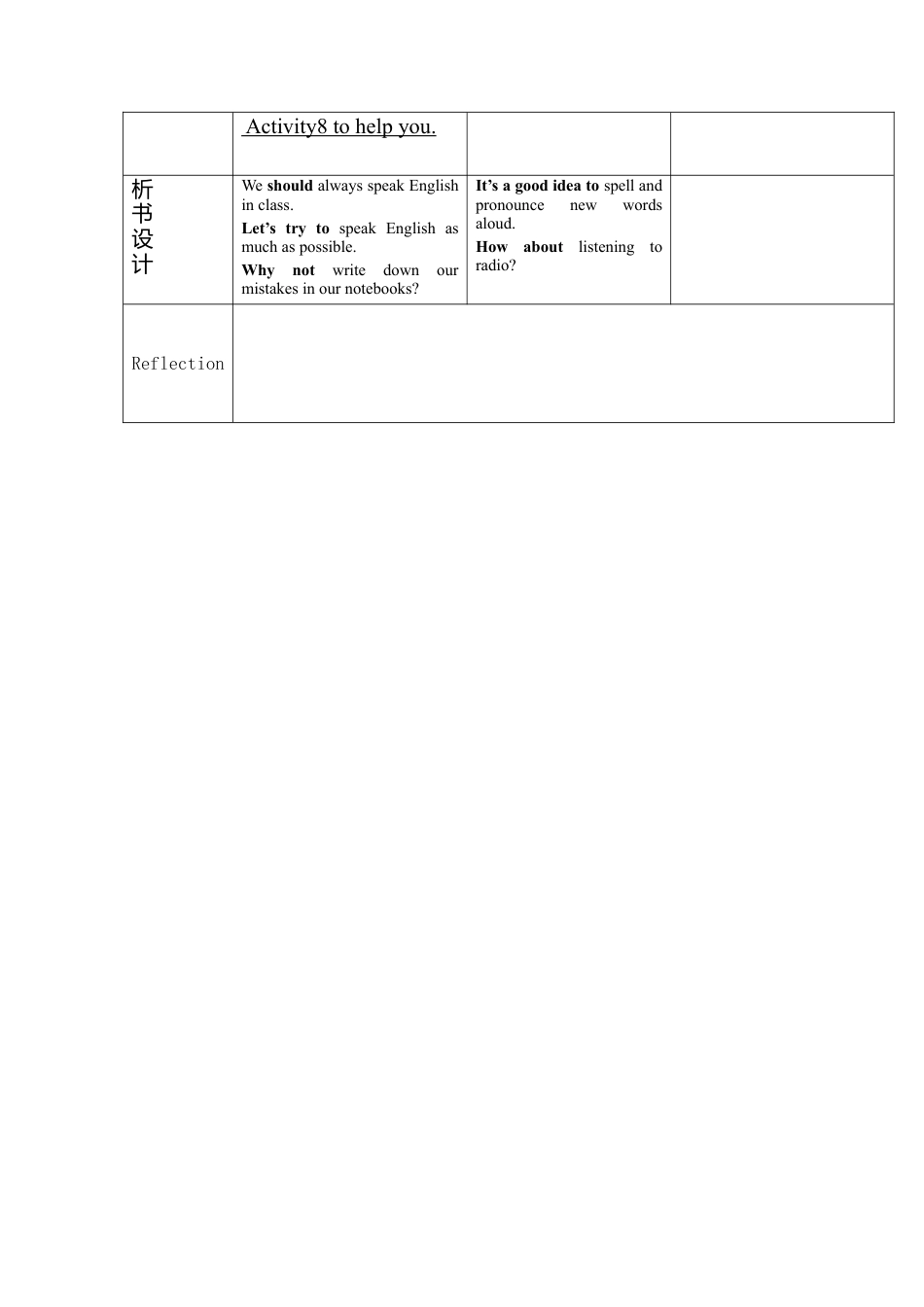 外研版八年级上册教案Module 1 Unit 3 Language in use.doc_第3页