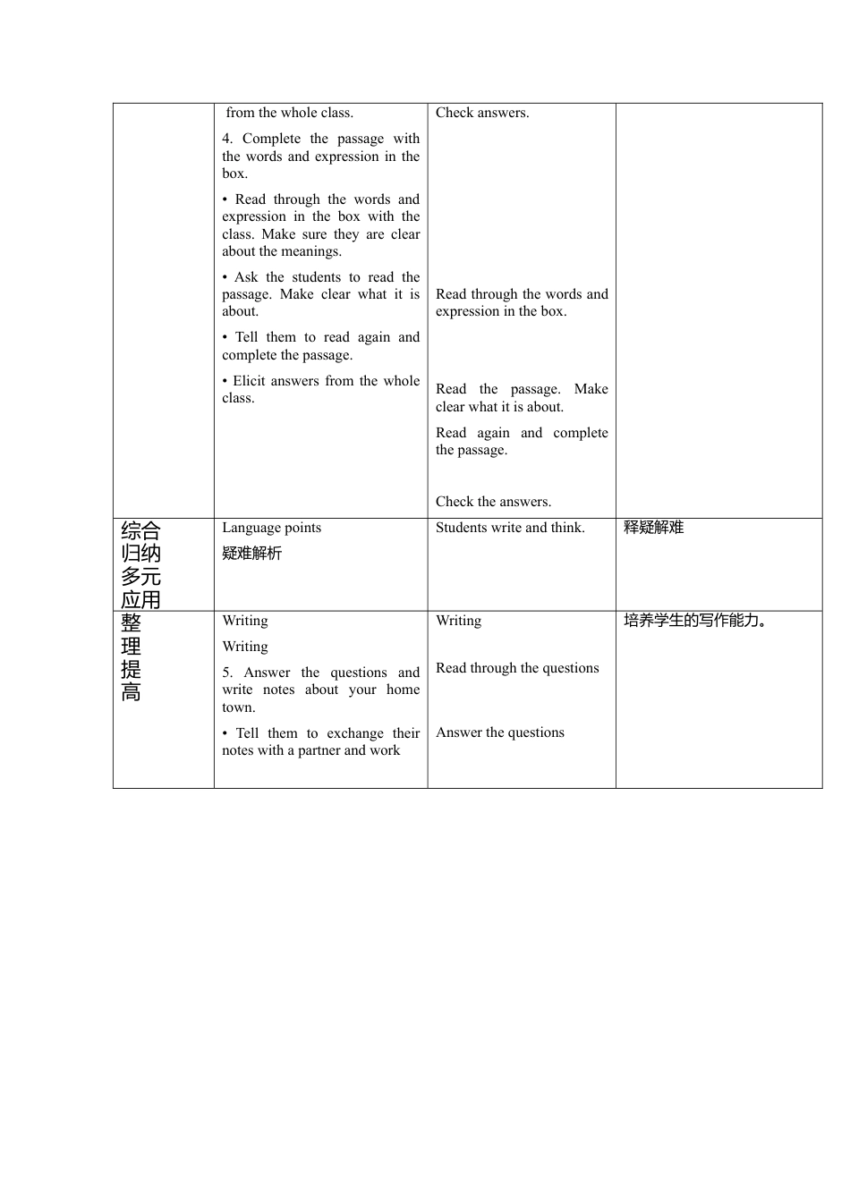 外研版八年级上册教案Module 2 Unit 2 Cambridge is a beautiful city in the east of England.doc_第3页