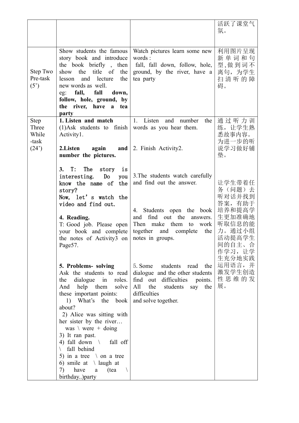 外研版八年级上册教案-Module 7 Unit 1.doc_第2页