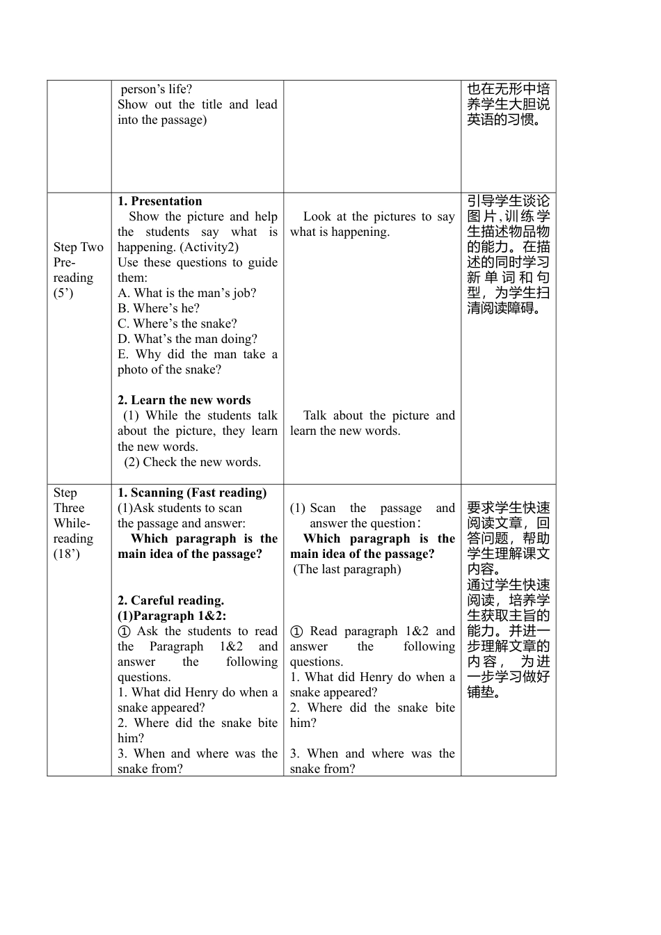 外研版八年级上册教案-Module 8 Unit2.doc_第2页
