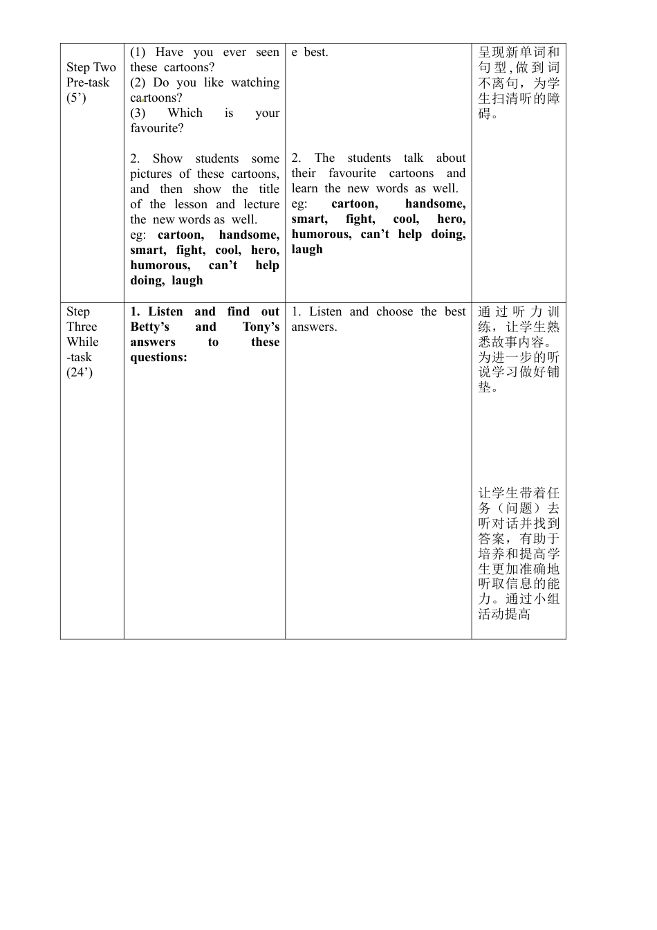 外研版八年级英语下册教案：Module 5 Unit 1.doc_第2页