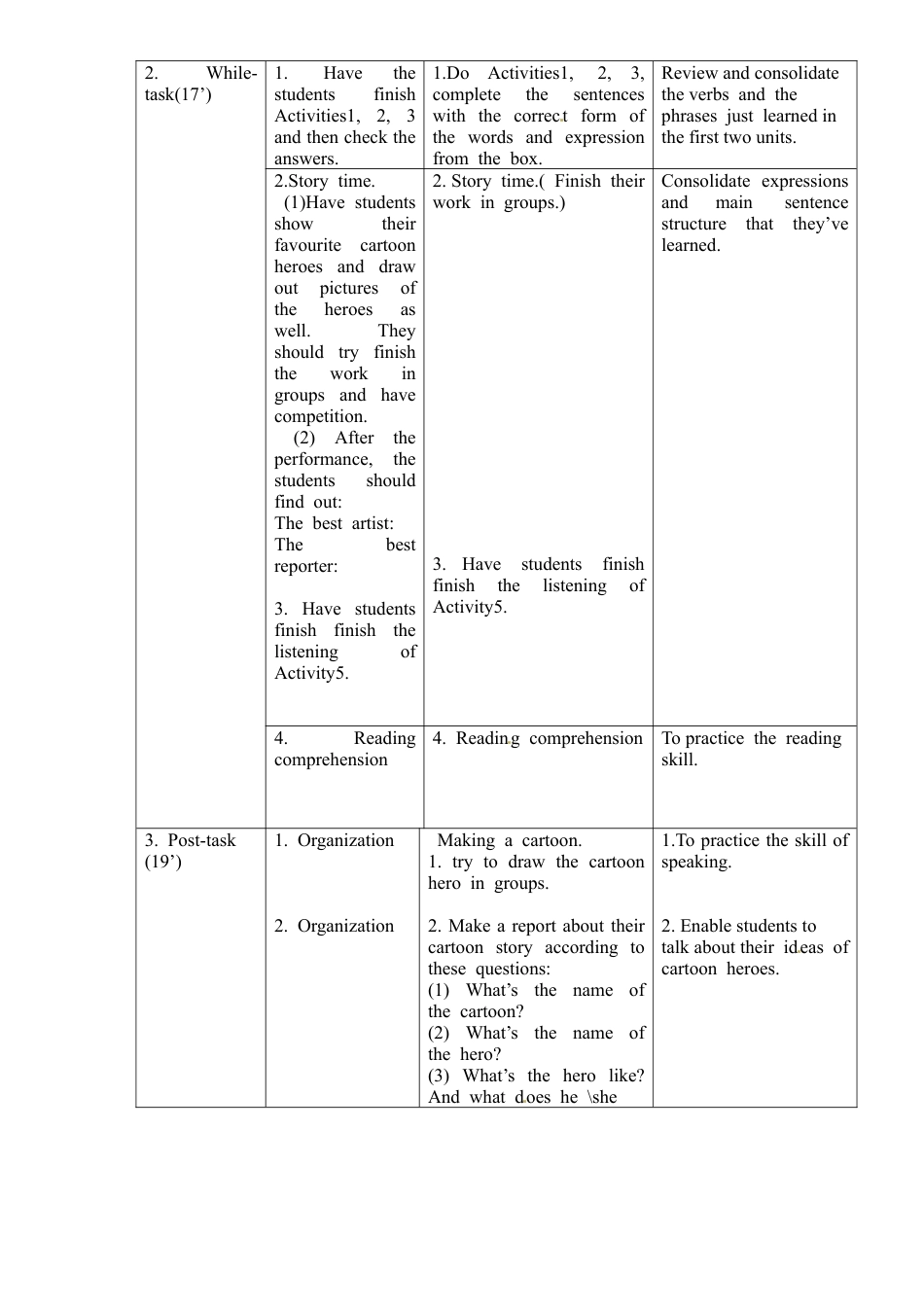 外研版八年级英语下册教案：Module 5 Unit 3.doc_第2页