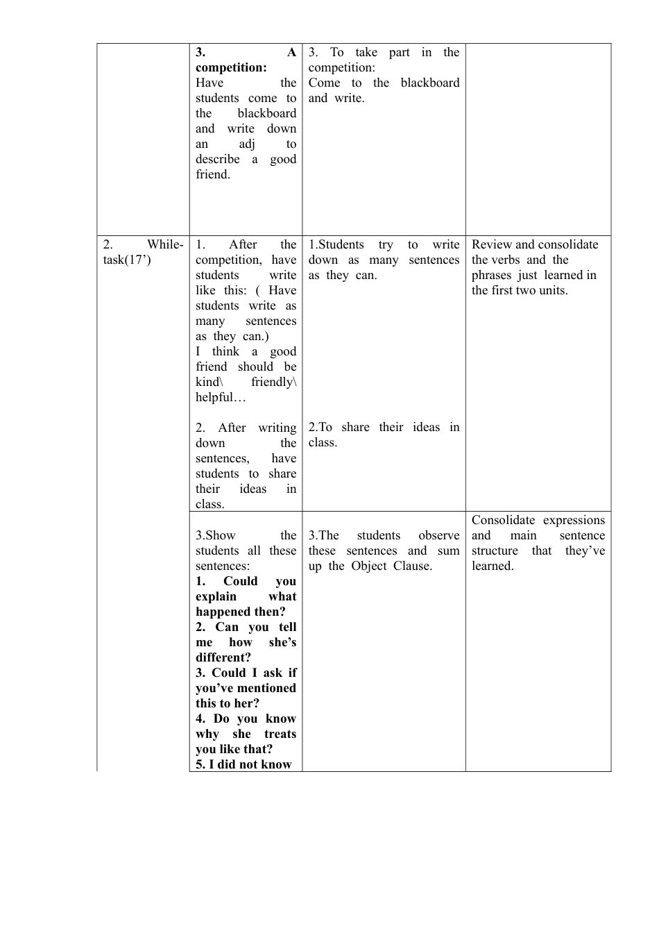外研版八年级英语下册教案：Module 9 Unit 3.doc_第2页